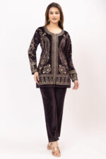 Choco Velvet Coordset