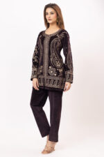 Choco Velvet Coordset - Image 4