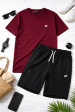 basic tee & shorts